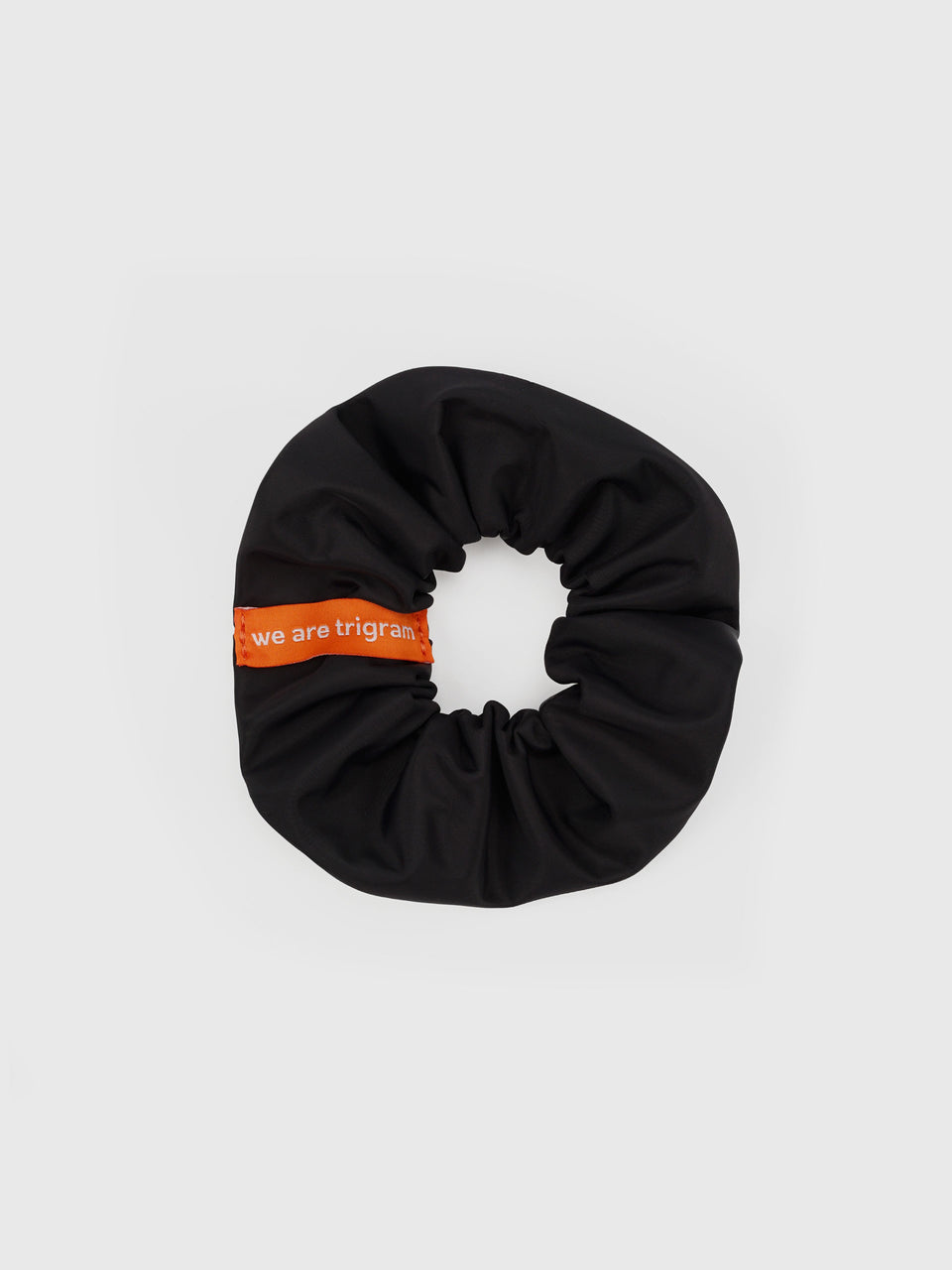 Hair Scrunchy - Charcoal Black