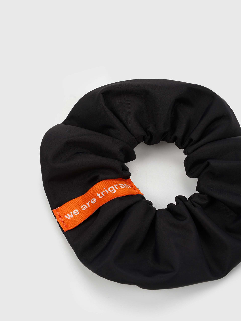 Hair Scrunchy - Charcoal Black