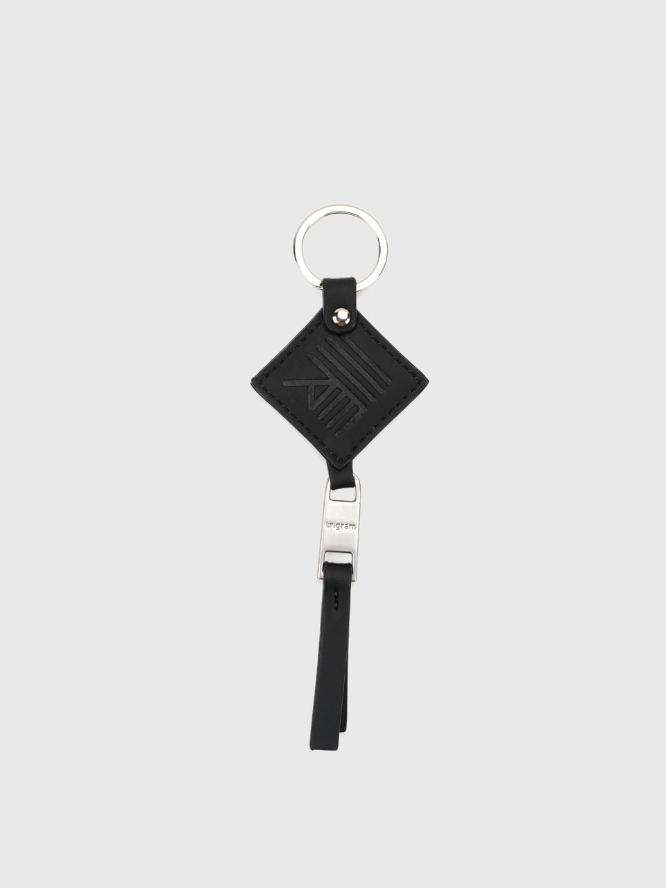 Lucky Charm Key Ring - Charcoal Black