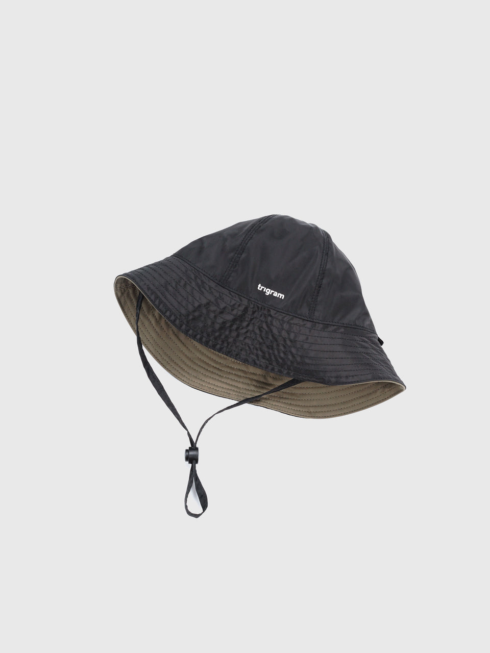 Reversible Bucket Hat - Green Clay / Black