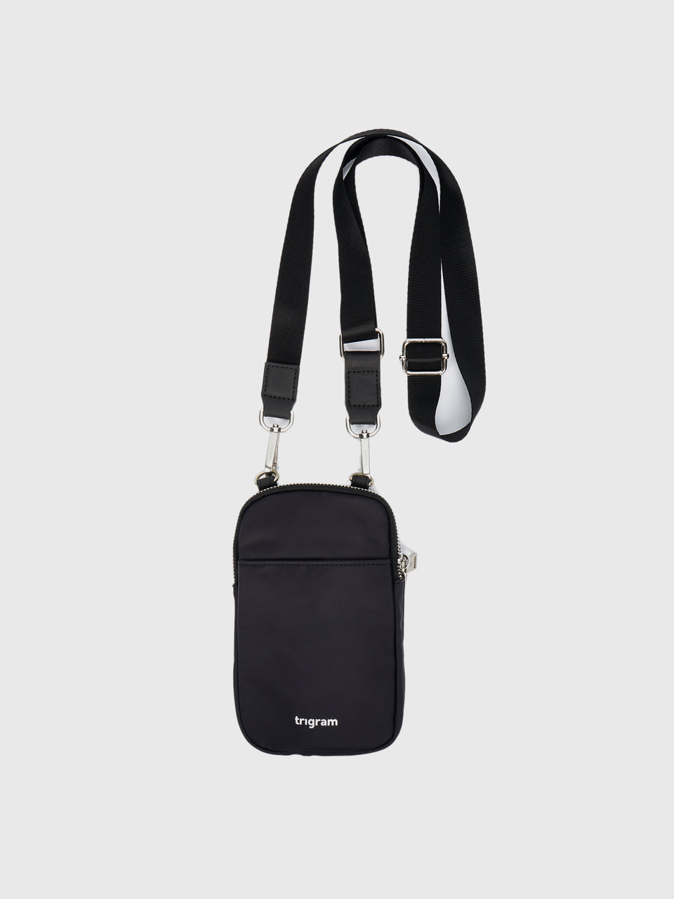 Double-Phone Bag - Charcoal Black