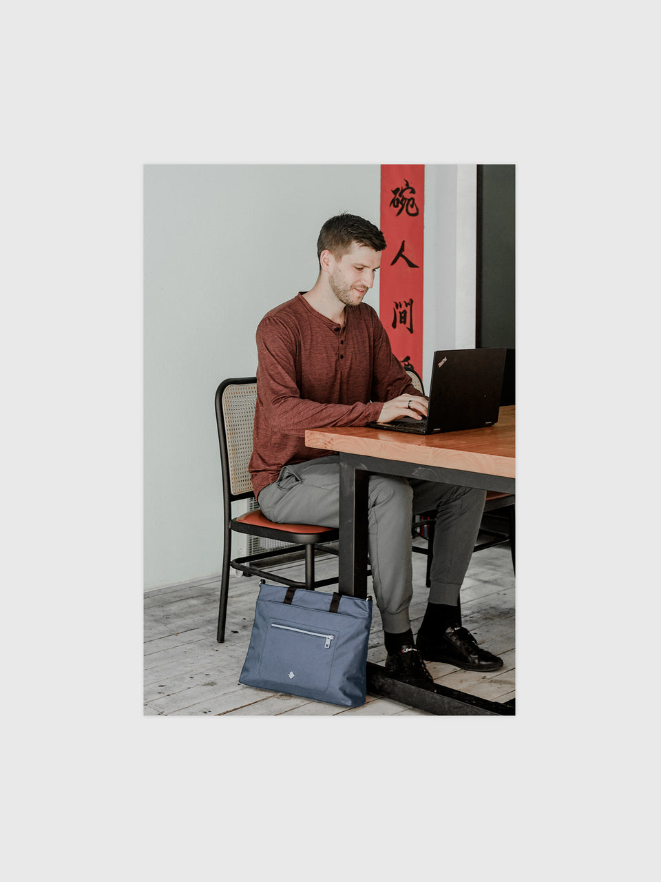 Office Bag - Lake Blue