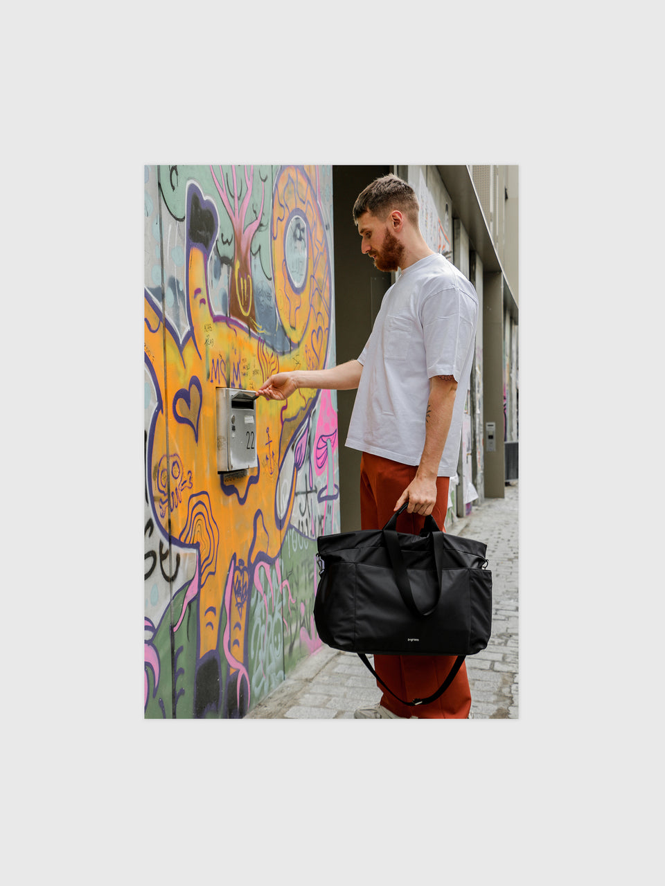 Weekender Bag - Charcoal Black