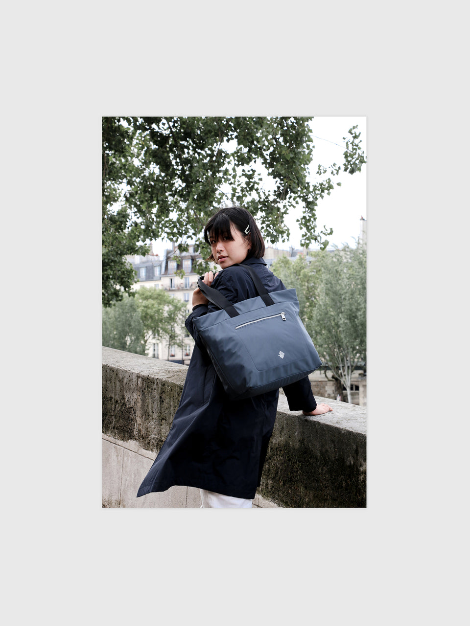 Carry-All Tote Bag - Lake Blue