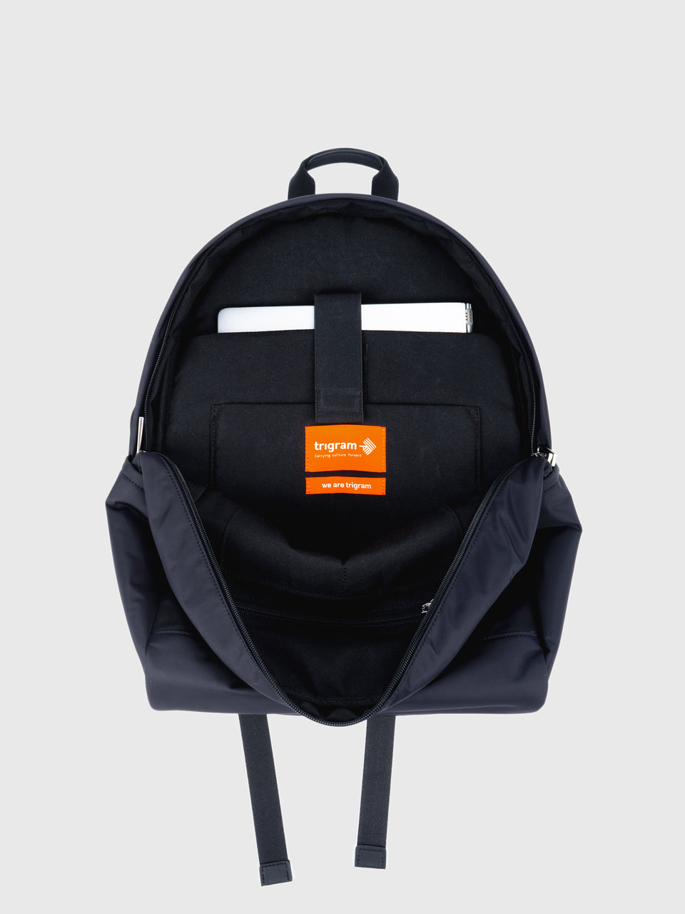 City Round Backpack - Charcoal Black