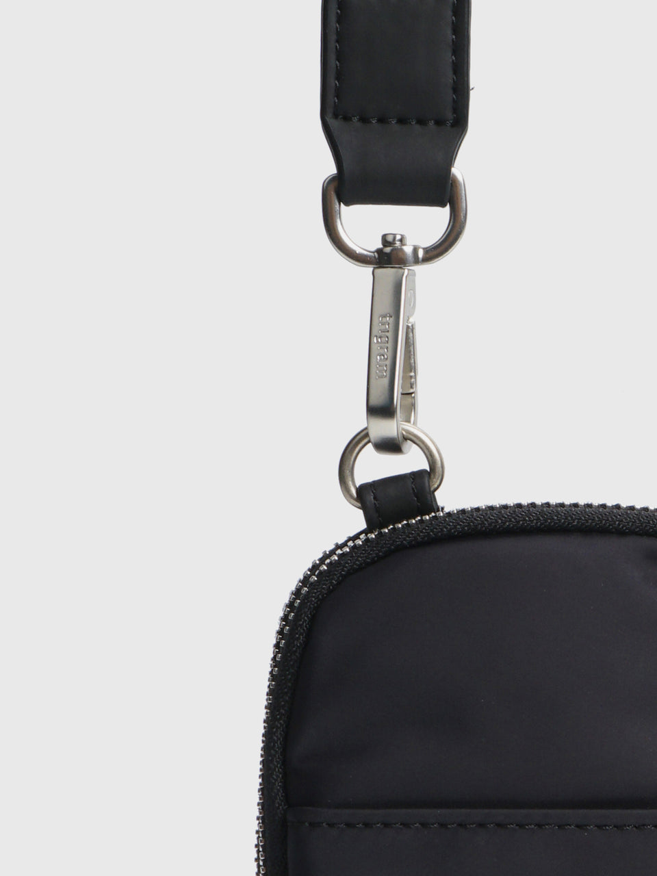Double-Phone Bag - Charcoal Black